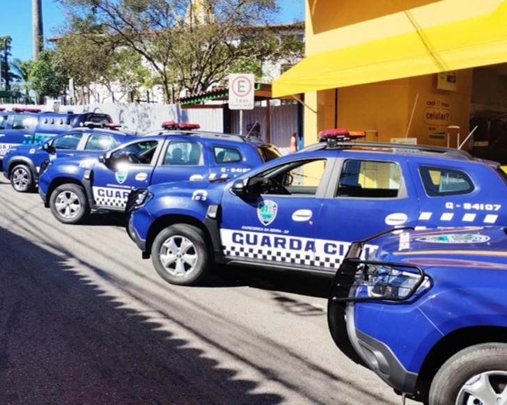 Exemplo de viaturas para a GCM
